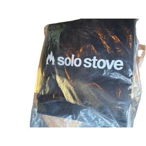 Solo Stove Bonfire Shelter Round Fire Pit Cover Weather Resistant Black New